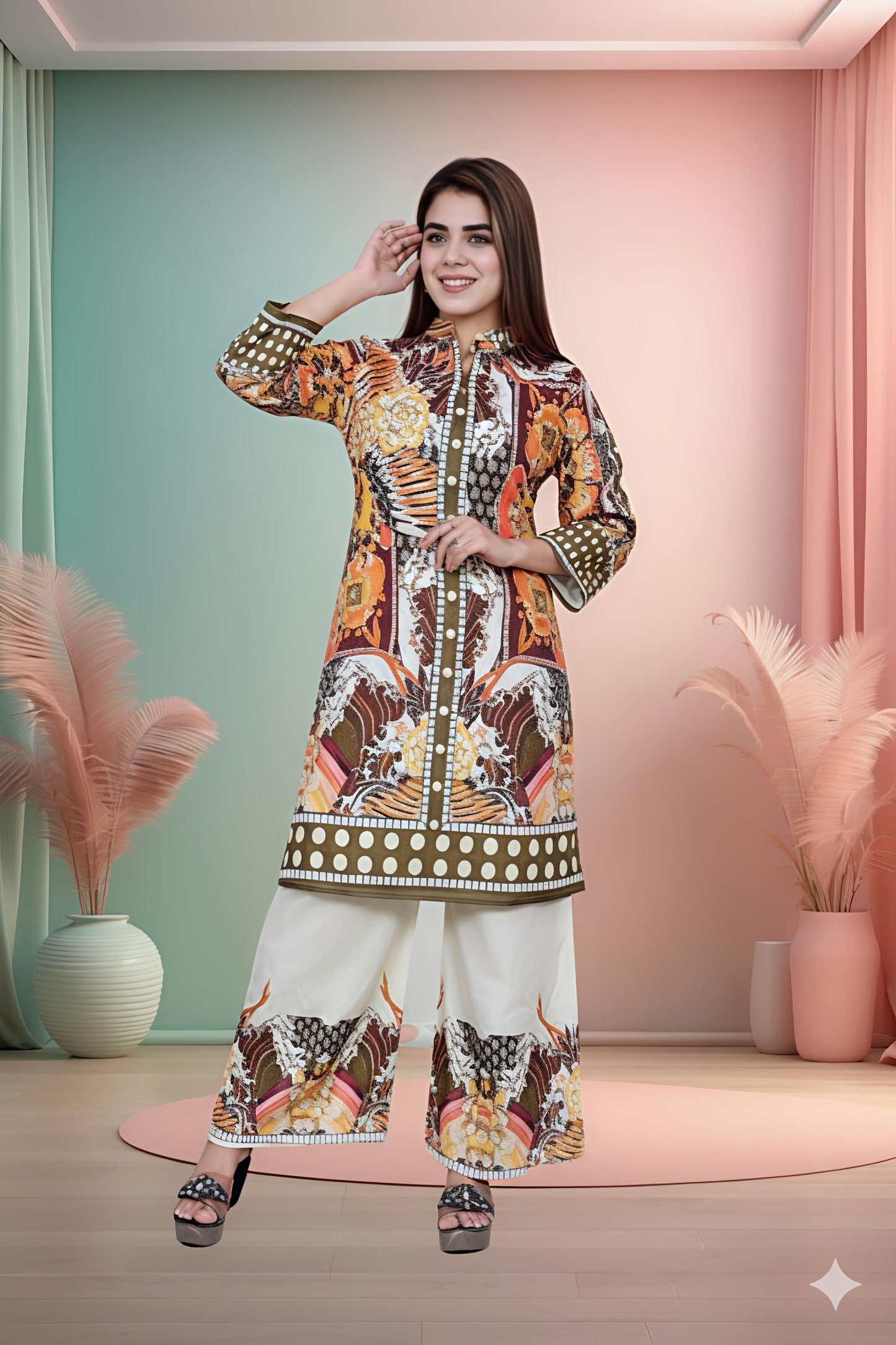 Stylish Kurti With Pant For Women | Cord Set | Kuti Set | Party Wear |