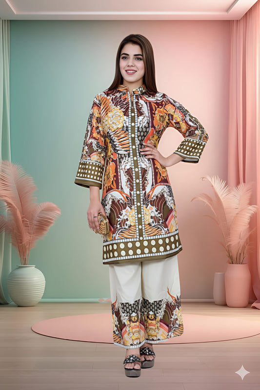 Stylish Kurti With Pant For Women | Cord Set | Kuti Set | Party Wear |