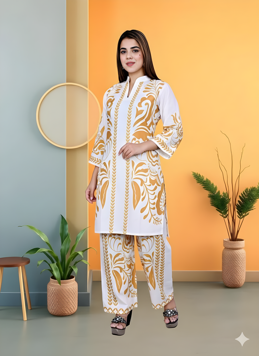Stylish Kurti With Pant For Women | Cord Set | Kuti Set | Party Wear |