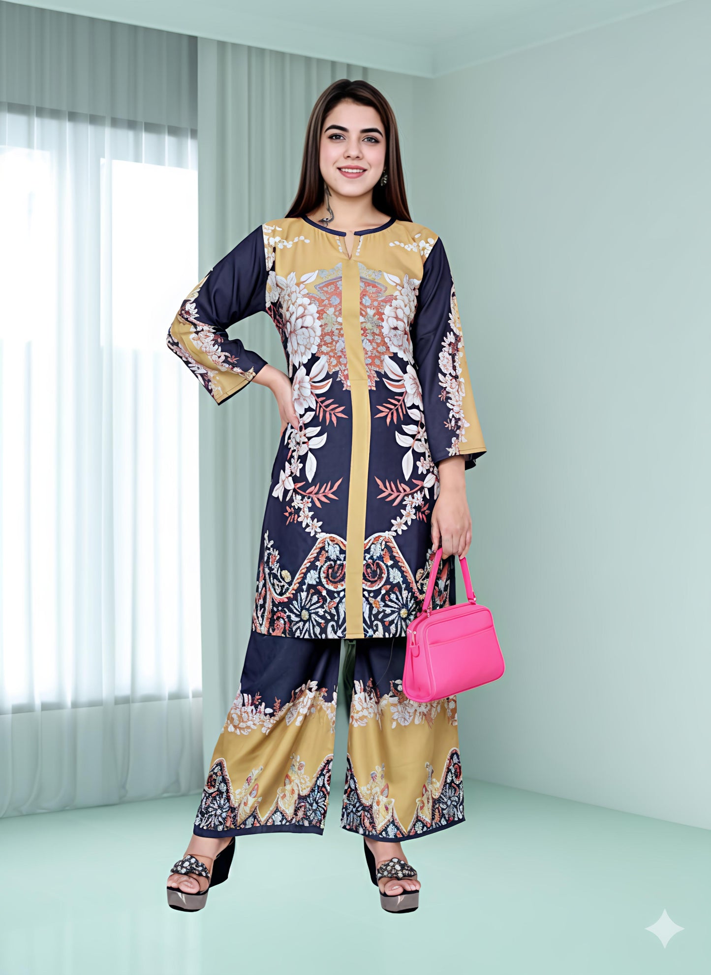 Stylish Kurti With Pant For Women | Cord Set | Kuti Set | Party Wear |