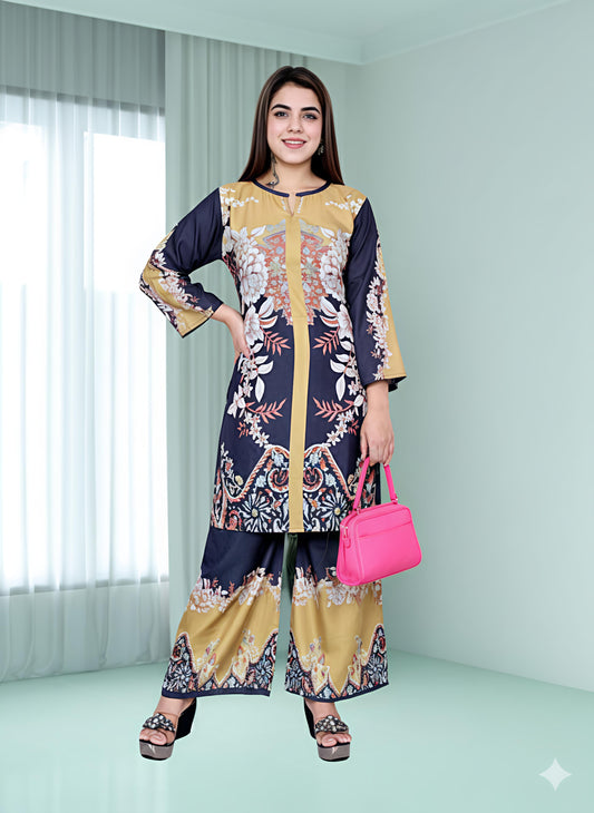 Stylish Kurti With Pant For Women | Cord Set | Kuti Set | Party Wear |