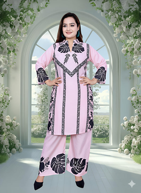 Stylish Kurti With Pant For Women | Cord Set | Kuti Set | Party Wear |