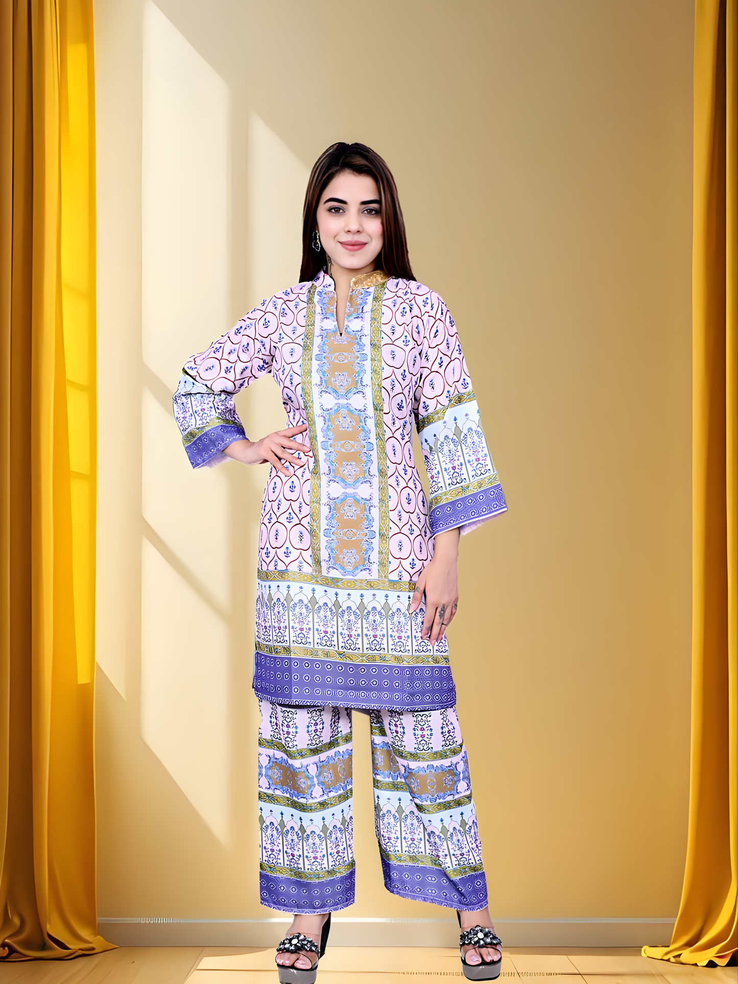 Stylish Kurti With Pant For Women | Cord Set | Kuti Set | Party Wear |