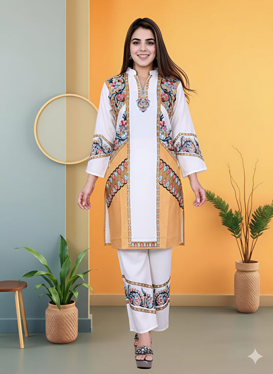 Stylish Kurti With Pant For Women | Cord Set | Kuti Set | Party Wear |