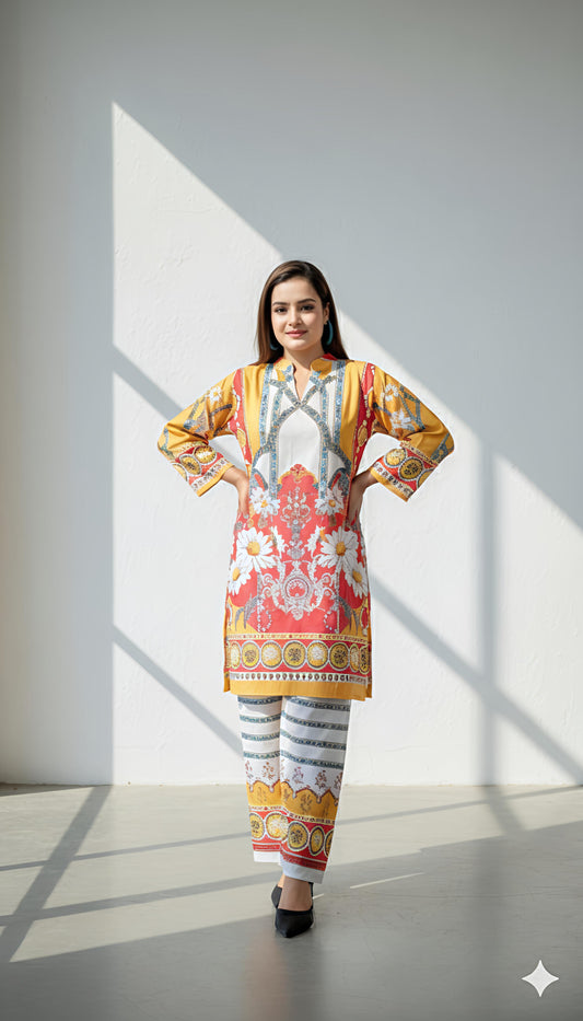 Stylish Kurti With Pant For Women | Cord Set | Kuti Set | Party Wear |