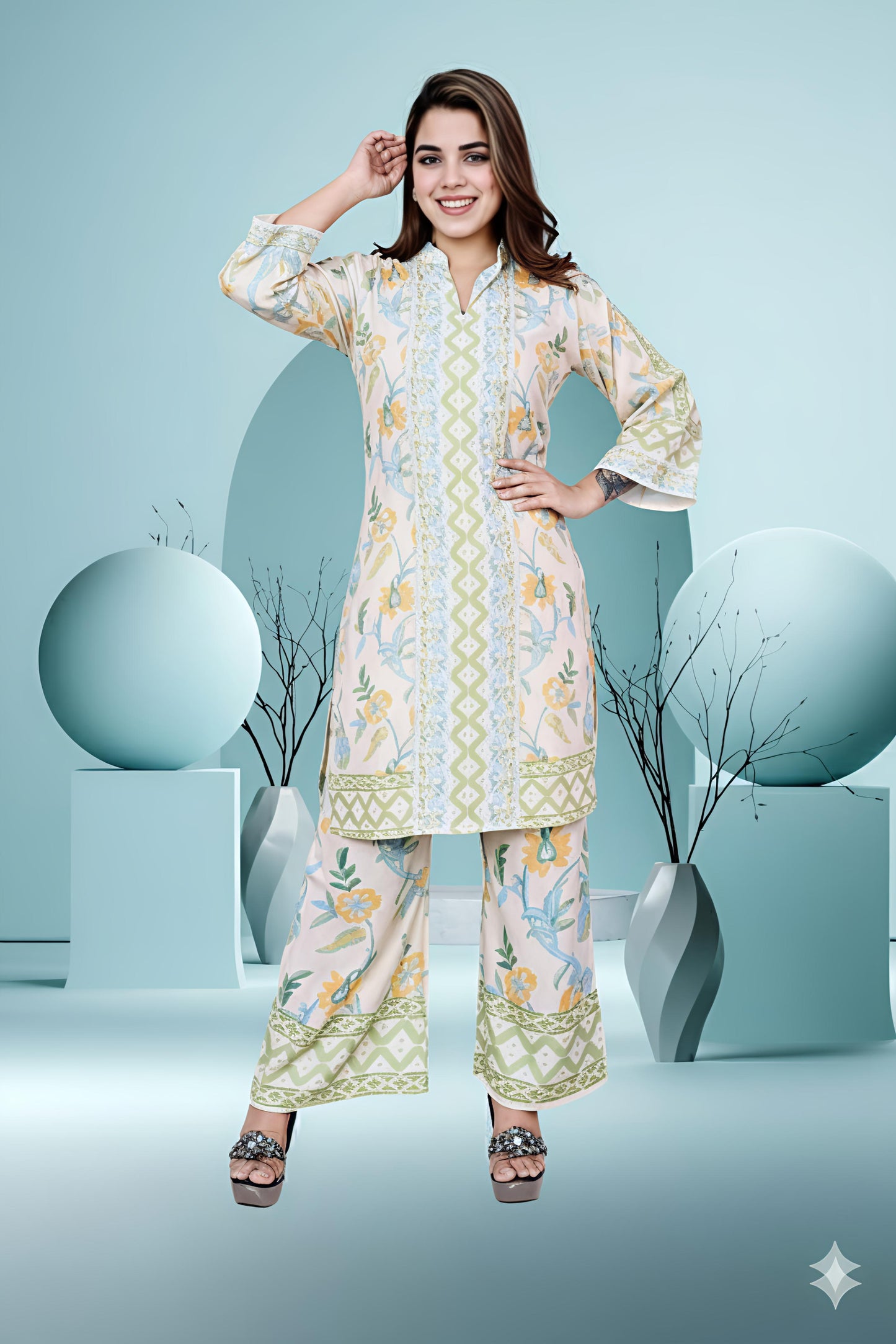 Stylish Kurti With Pant For Women | Cord Set | Kuti Set | Party Wear |