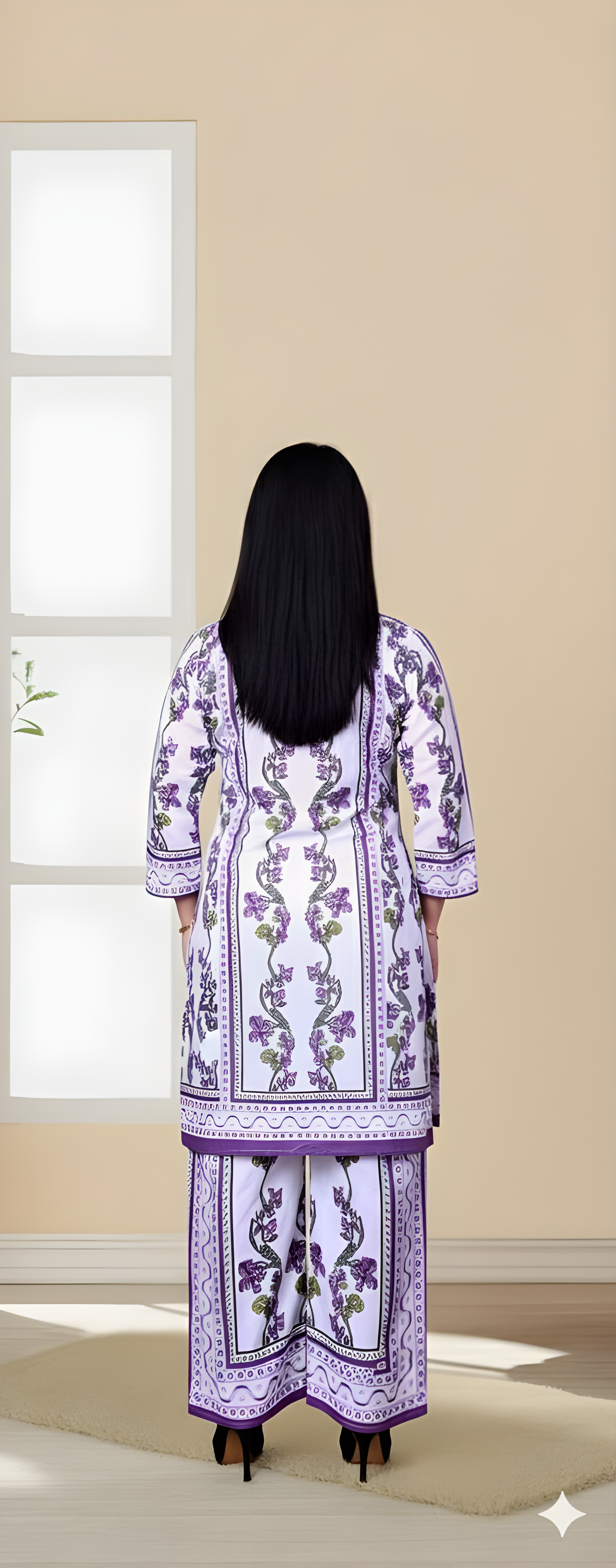 Trendy Printed Kurta Pant Co-ord Set