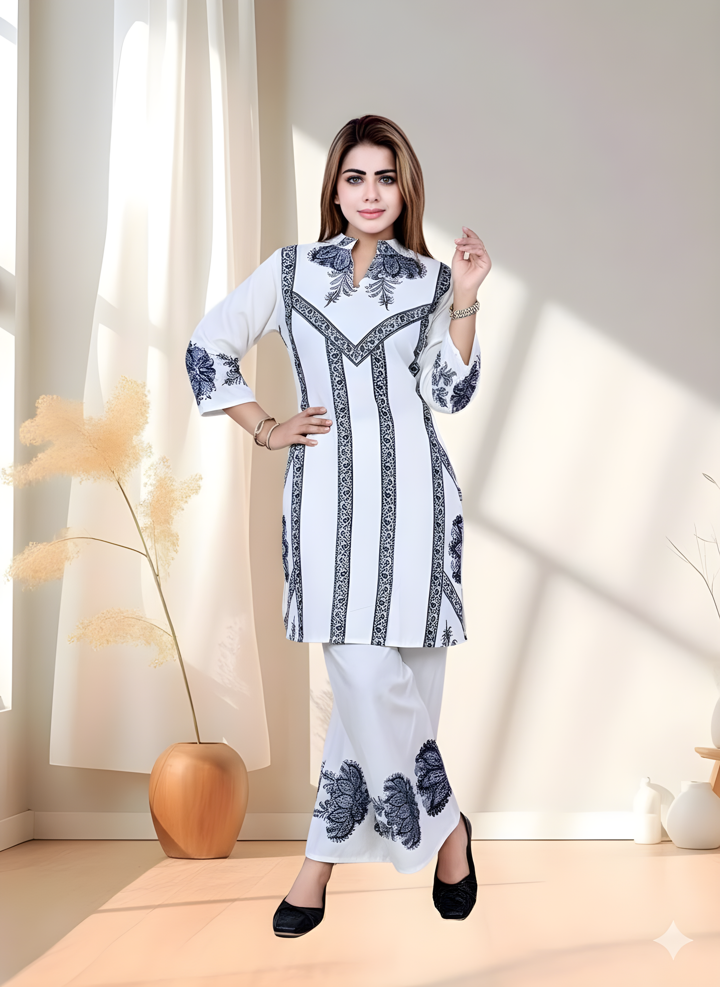 Stylish Rayon Co-ord Set | Daily & Festive Wear