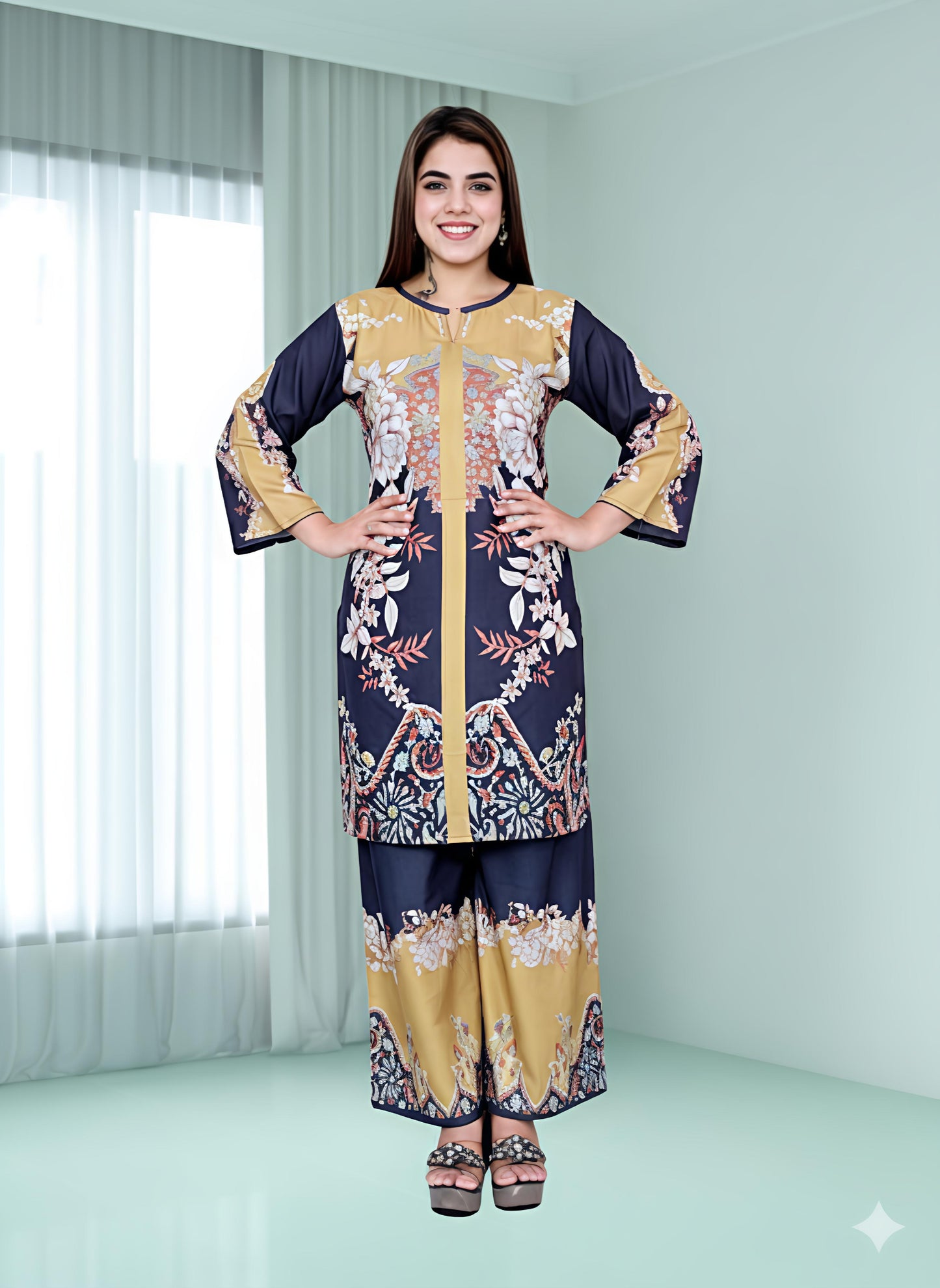 Stylish Kurti With Pant For Women | Cord Set | Kuti Set | Party Wear |