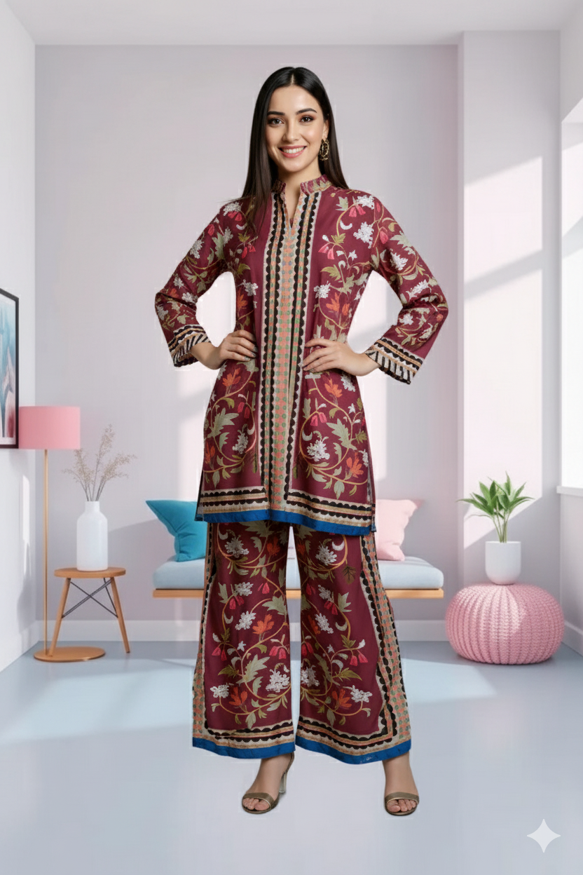 Stylish Rayon Co-ord Set | Daily & Festive Wear