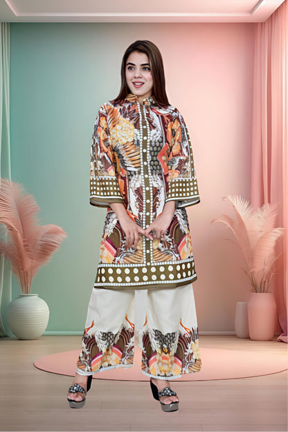 Stylish Kurti With Pant For Women | Cord Set | Kuti Set | Party Wear |