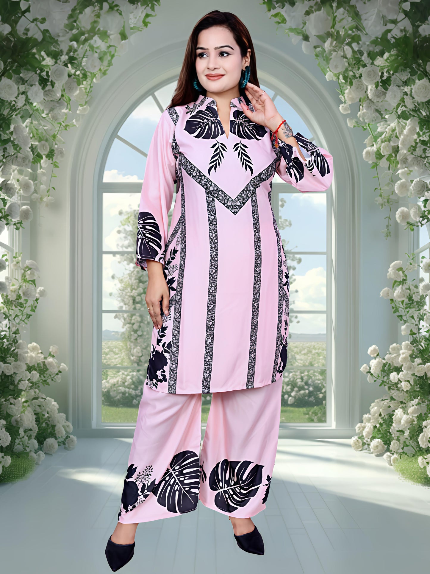 Stylish Kurti With Pant For Women | Cord Set | Kuti Set | Party Wear |