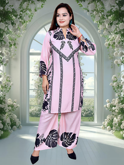 Stylish Kurti With Pant For Women | Cord Set | Kuti Set | Party Wear |