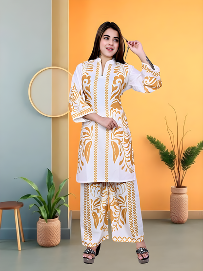 Stylish Kurti With Pant For Women | Cord Set | Kuti Set | Party Wear |