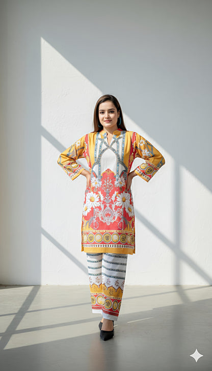 Stylish Kurti With Pant For Women | Cord Set | Kuti Set | Party Wear |